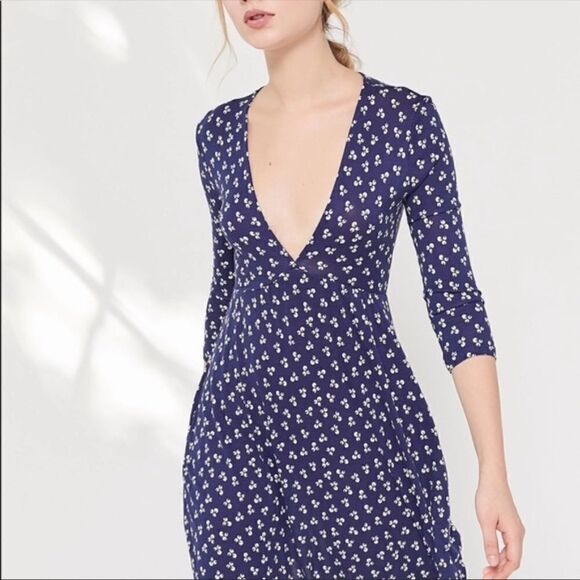 Mercer Plunge Mini Dress XS - Picture 3 of 5